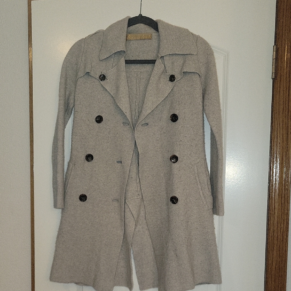 Elegant Gray Women's Coat